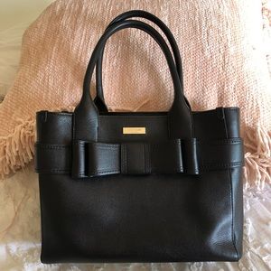 Kate Spade black bow handbag
